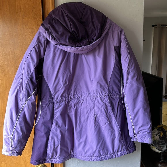 Columbia Women’s Winter/ Ski Jacket Waterproof Two Tone Purple Size L - Picture 6 of 7